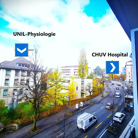 Cozy Private Apartment-chuv, Metro, Center. * Lausanne